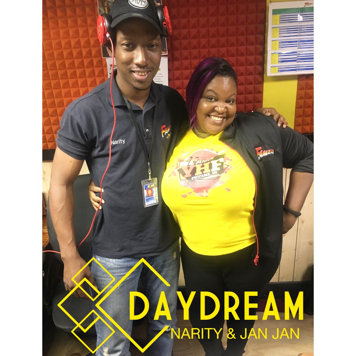 FAME95FM1's tweet photo. #Fame95FmRadioWeek
We are taking over radio with our special #DayDream here in #RadioWeek2017 with Narity @djnarity and Janice 'Jan Jan' Young right up until 1pm. Join us as we speak about #RadioUnleashed all week!
Let us know how you listen radio and where you get your daily! https://t.co/EccB3bn4fJ