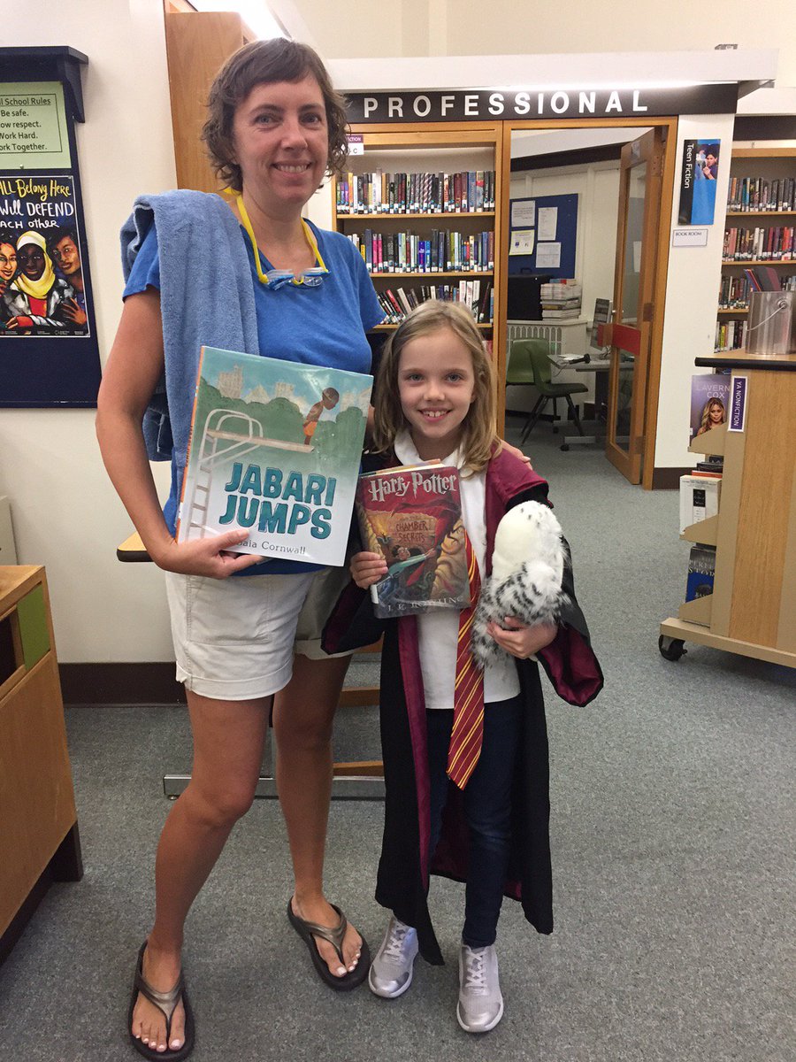 Lots of fun was had on "Driscoll Reads" Day