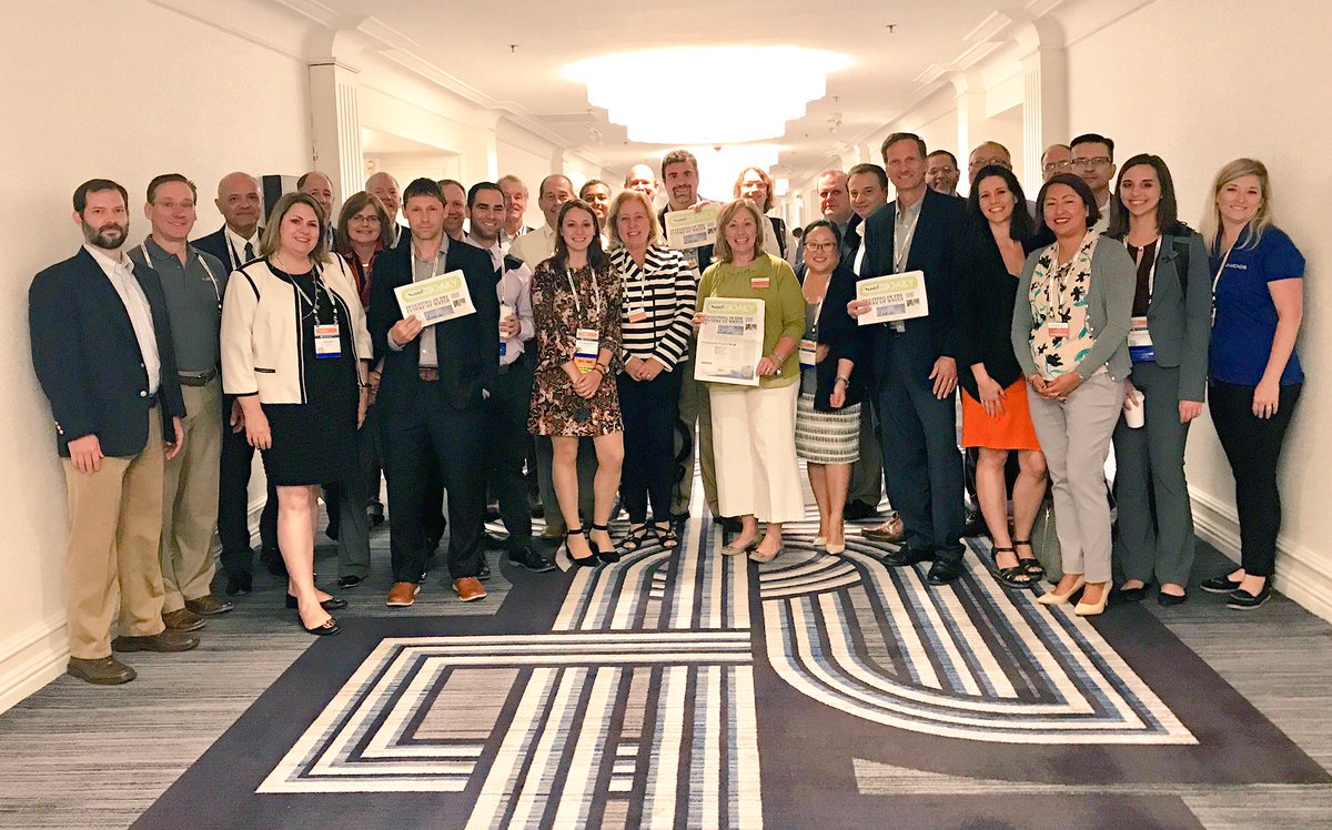 Arcadis_NA's tweet image. Team Arcadis kicks off the day by wishing #WEFTECDaily a happy 10th anniversary! #WEFTEC17