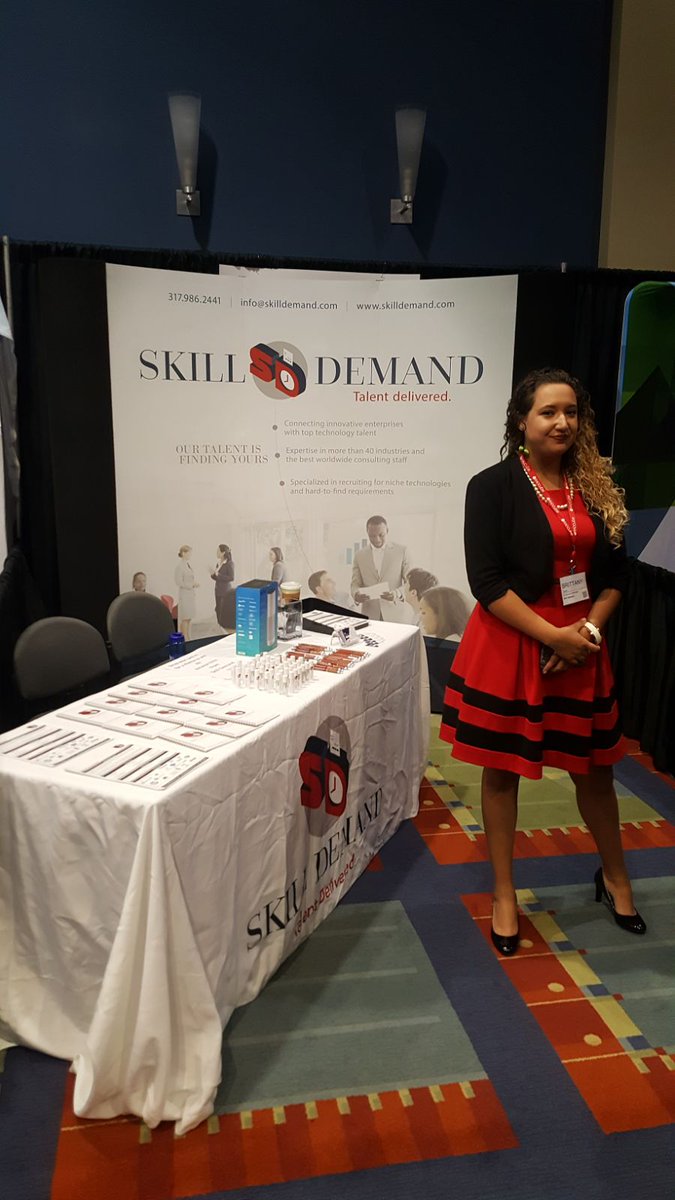 SkillDemand's tweet photo. Here is our @SkillDemand team at @BigDatainDC  #Bigdata event at Washington D.C https://t.co/YYNtd2P3B9