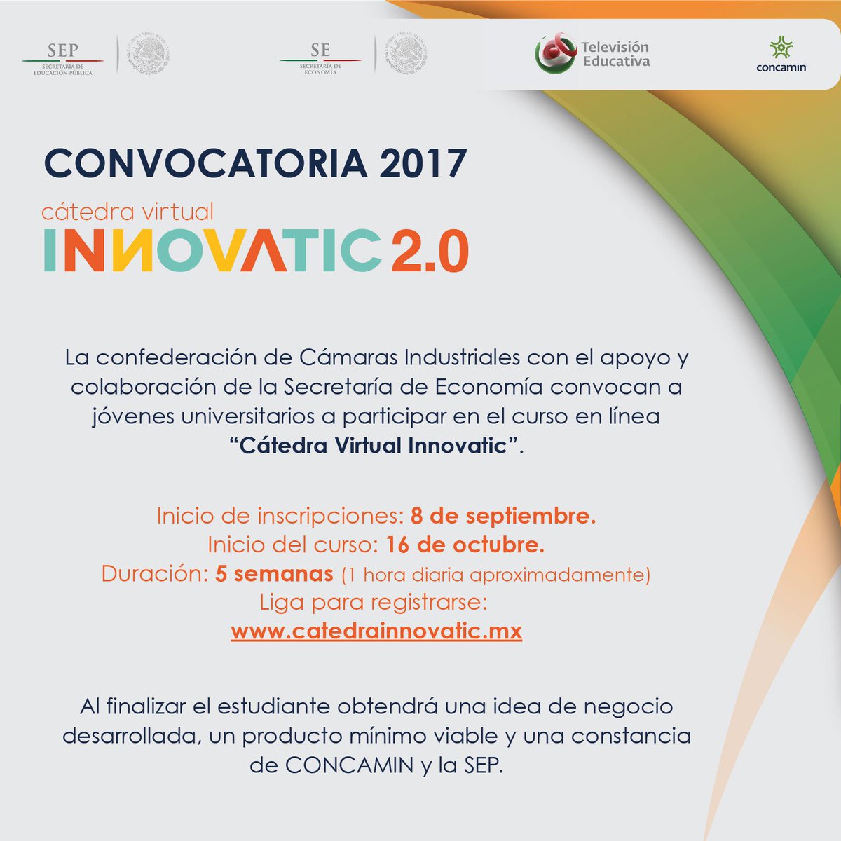dgiebuap's tweet photo. #INNOVATIC2.0
Informes en https://t.co/7csy6dhiJq https://t.co/WSVzUPKcUa