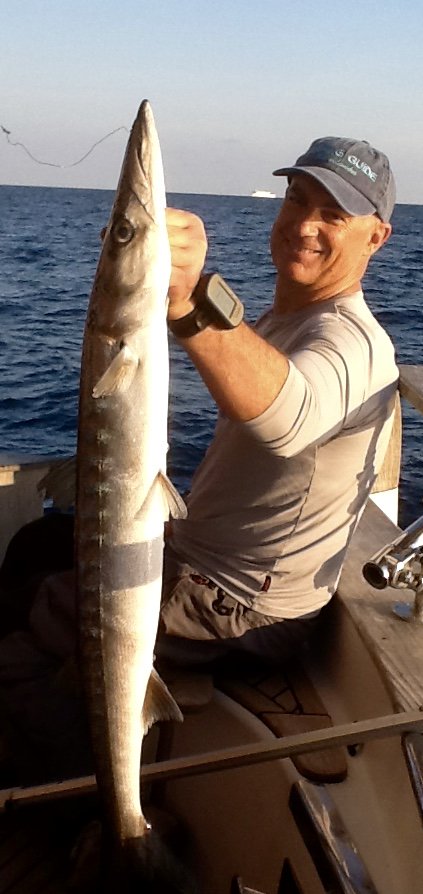 skipperinad's tweet photo. https://t.co/HDnr6awn7O did a new #fishingworkshopbcn with the rent yacht: Menorquin and @ToniAlavedra . we watched a big barracuda. https://t.co/iQqshVxuaa