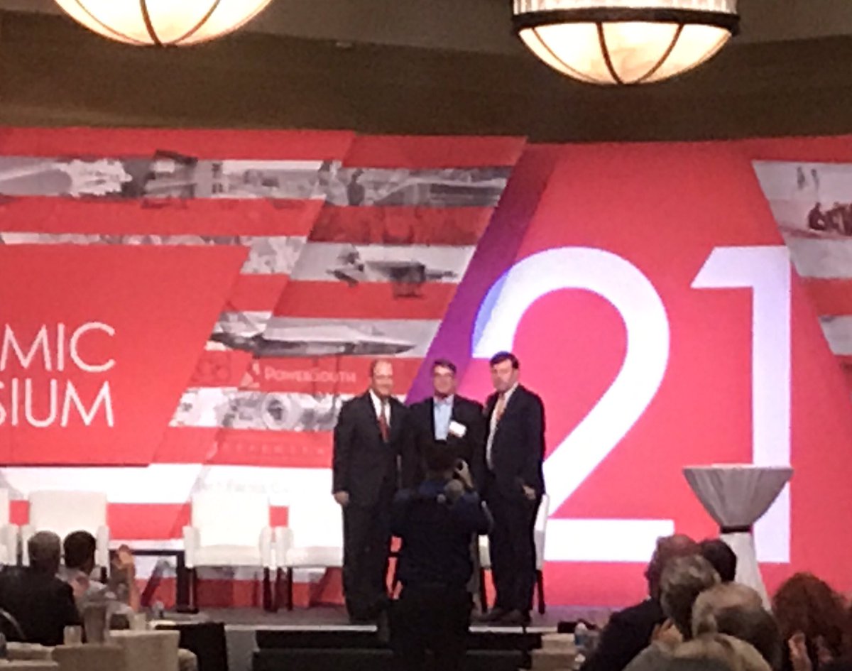 "The best way to predict the future is to create it...together." Proud to be signature sponsor of <a href="/GulfPower/">Gulf Power</a> Economic Symposium. #OneNWFL