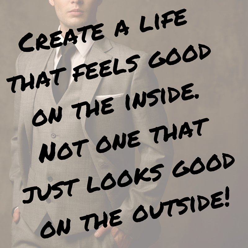 Ishi maisha yenye kuleta furaha kwa ndani, na sio inayoonekana nzuri kwa nje. #Maisha #Furaha #Ukwelibinafsi