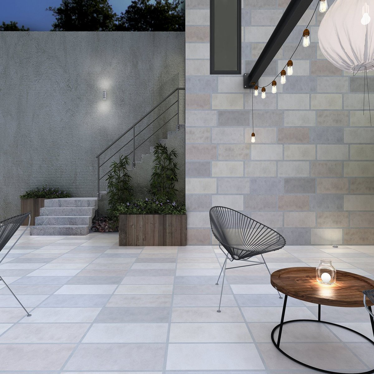 ceramica_csl's tweet photo. ¿A que nunca viste una terraza con tanto estilo? 
Nuevo porcellanato Barcelona blend 29x58, tu casa lo merece. https://t.co/cT1NnxIbWB https://t.co/5CMNto4hN8