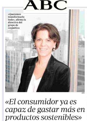 foretica's tweet photo. Leyendo entrevista a @AlexandraPalt, Líder Global #Sostenibilidad @Loreal en suplemento Empresa de @abc_es tras participar en #CSRSpain2017 https://t.co/rT90TOTvQC