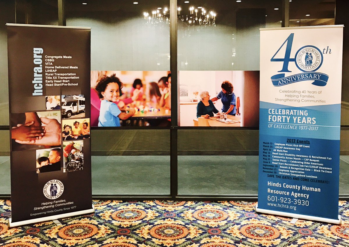 Thank you, Hinds County Human Resource Agency. We ejoyed working with you, and hope to work with you again in the near future!