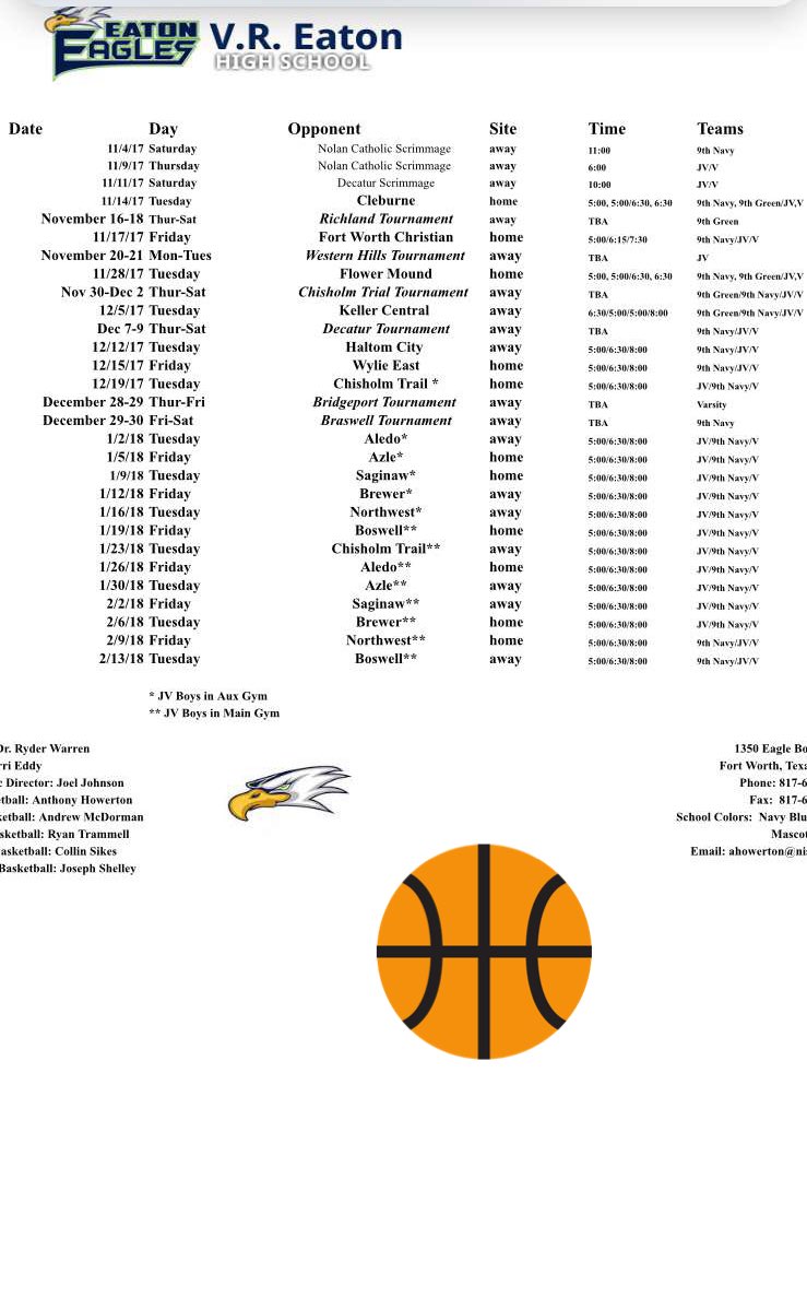 PorterAND15's tweet photo. Come support Eaton Hoops this year 🏀🤒 https://t.co/UTEaYVsE7m