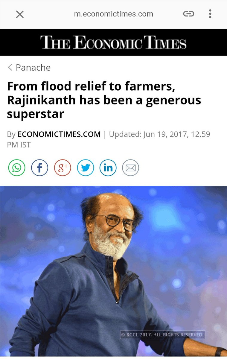 He helps and His Fans tooSet an Example Said and Done the amount of Charity done by him & Thalaivar Fans can make a Small State Government