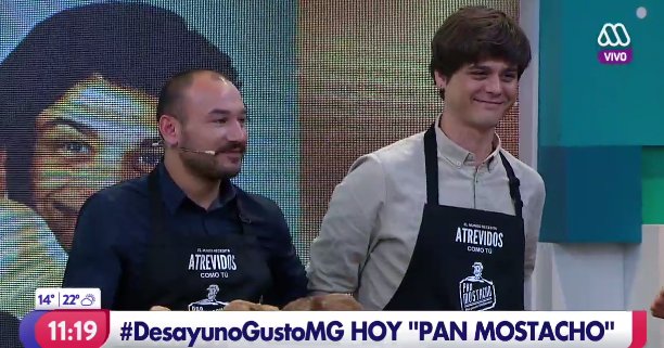 MuchoGustoMEGA's tweet photo. ¡A disfrutar de un rico #DesayunoGustoMG junto a #PanMostacho y una linda historia de amor! https://t.co/IGfB0AYXwG