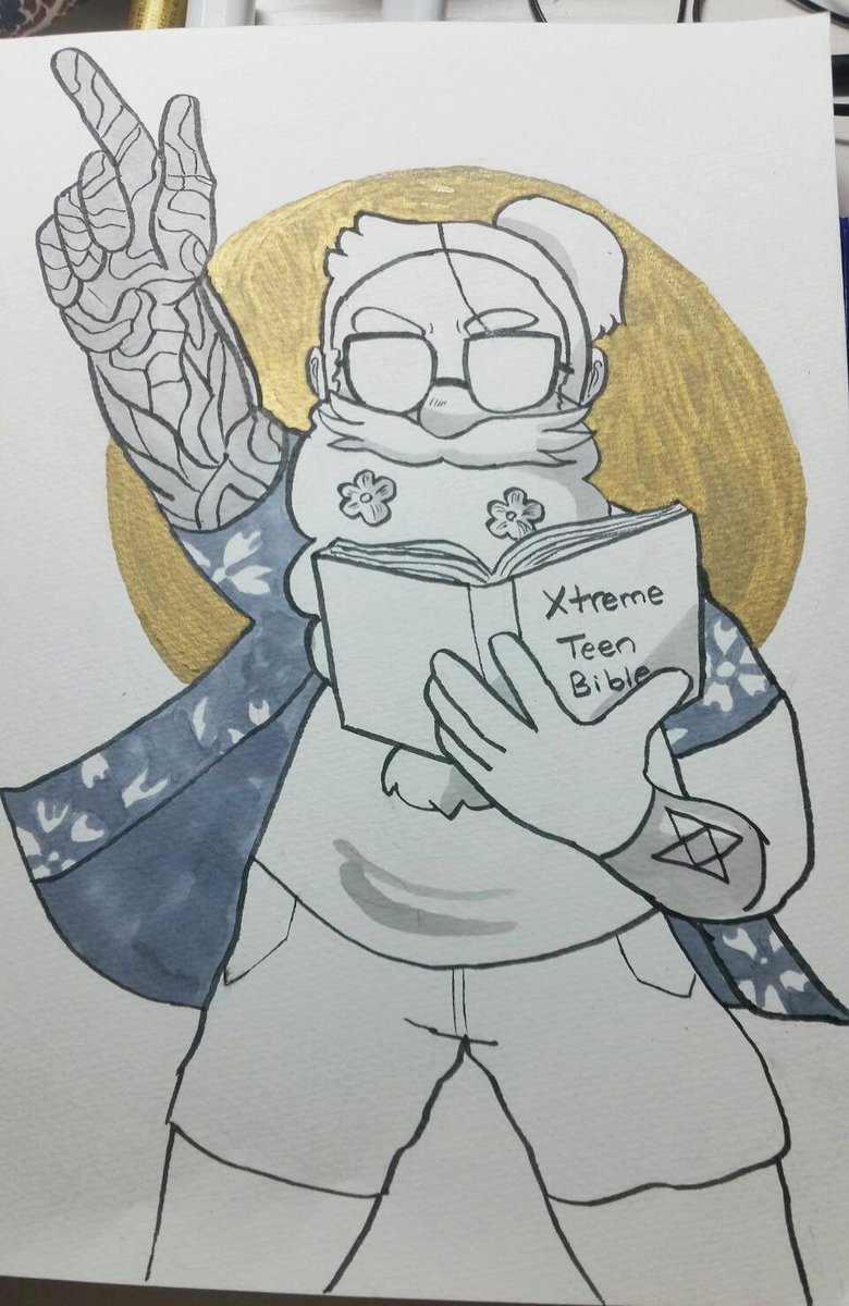 artisticazurite's tweet photo. I drew Merle casting Zone of Truth for day 2 of my #thezonecast themed #inktober! #inktober2017 @DocCurm https://t.co/bBWe3XEOWR