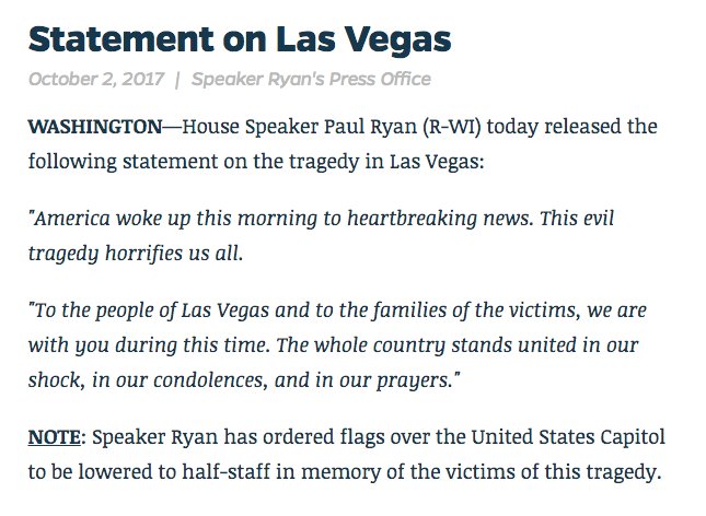 Prayers are important but @SpeakerRyan @realDonaldTrump blood is on the hands of those who have power to legislate. #GunControl act quickly. 