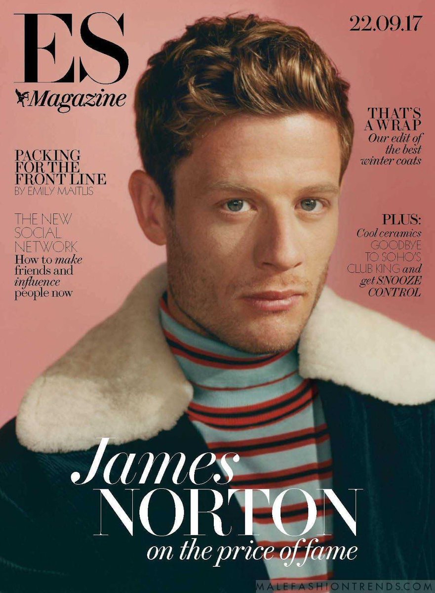 MaleFashTrends's tweet photo. James Norton para Evening Standard Magazine por Michael Hemy https://t.co/0JQbLqIirN https://t.co/rMOYyAGRu9