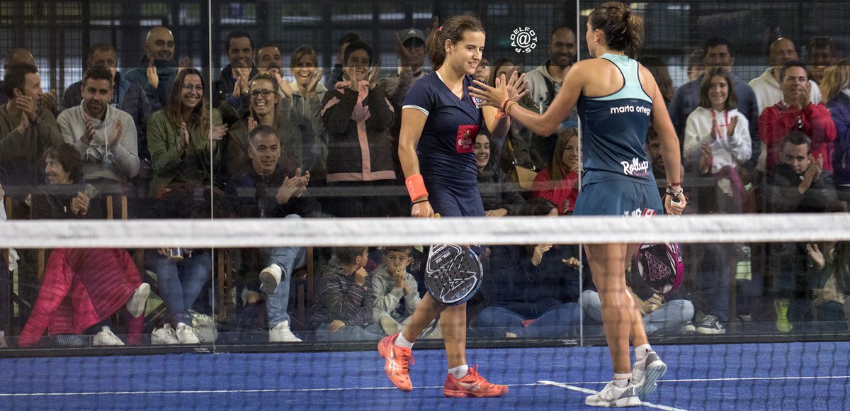 Vienen pisando fuerte y casi derrotan a las nº 1. Ya son pareja 4 <a href="/WorldPadelTour/">World Padel Tour</a> ¡Enhorabuena Martita y Ari! worldpadeltour.com/jugadores/feme…
