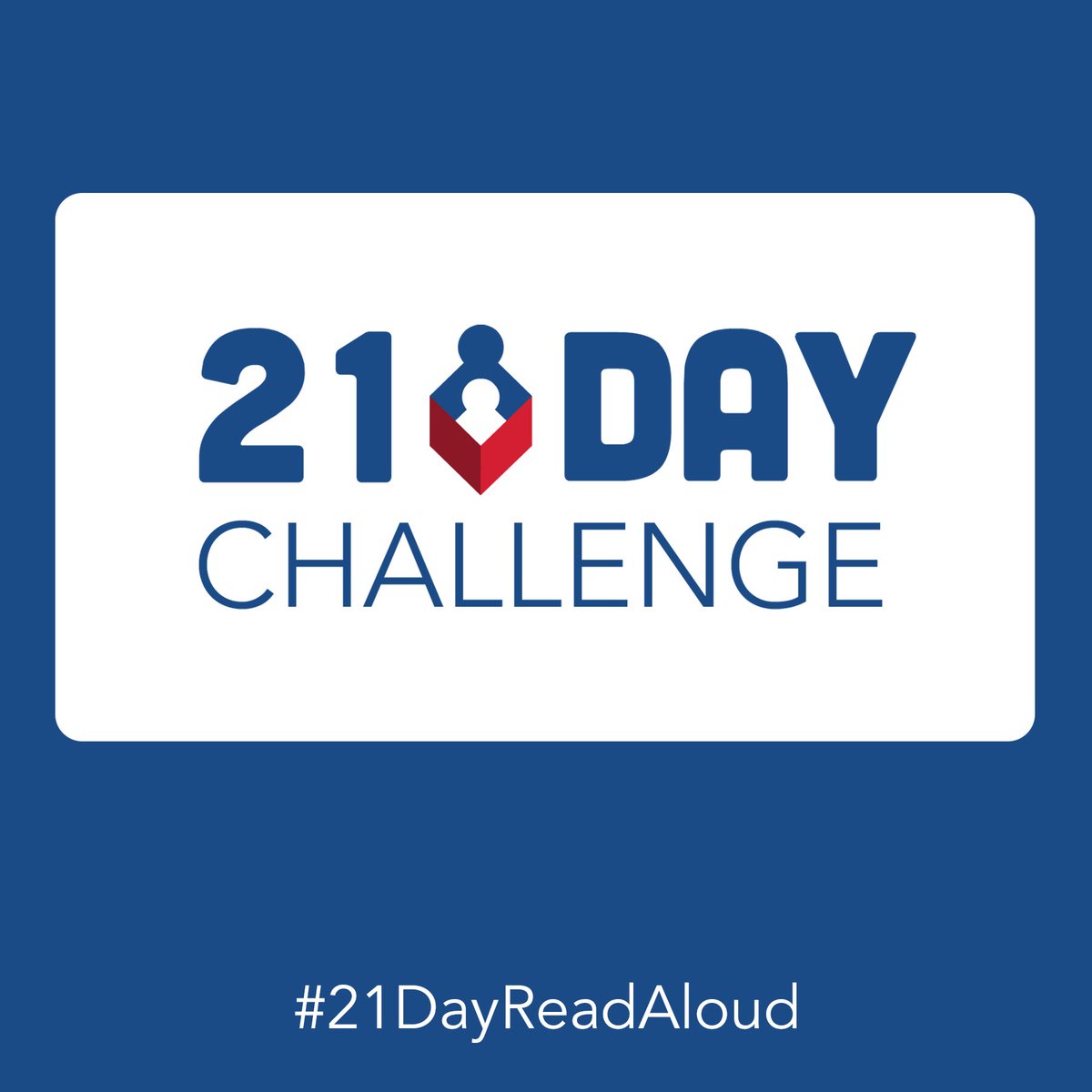 Take the #21DayReadAloud Challenge and help us kick-start a read aloud habit across our country! Find out more at readaloud.org/21daychallenge….