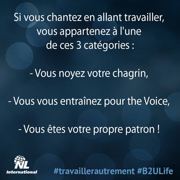 Pour moi, c'était #Happy ce matin ! ♫ ♪  Et vous, qu'avez-vous chanté ? 🙂 >> goo.gl/pPX82G #CommeUnLundi #B2ULife #Entreprendre