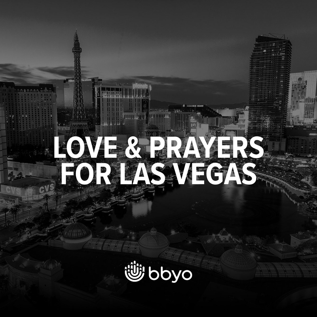 Our hearts &amp; thoughts go out to victims of the attack in #LasVegas. May we come together to help &amp; heal in this time of senseless tragedy.