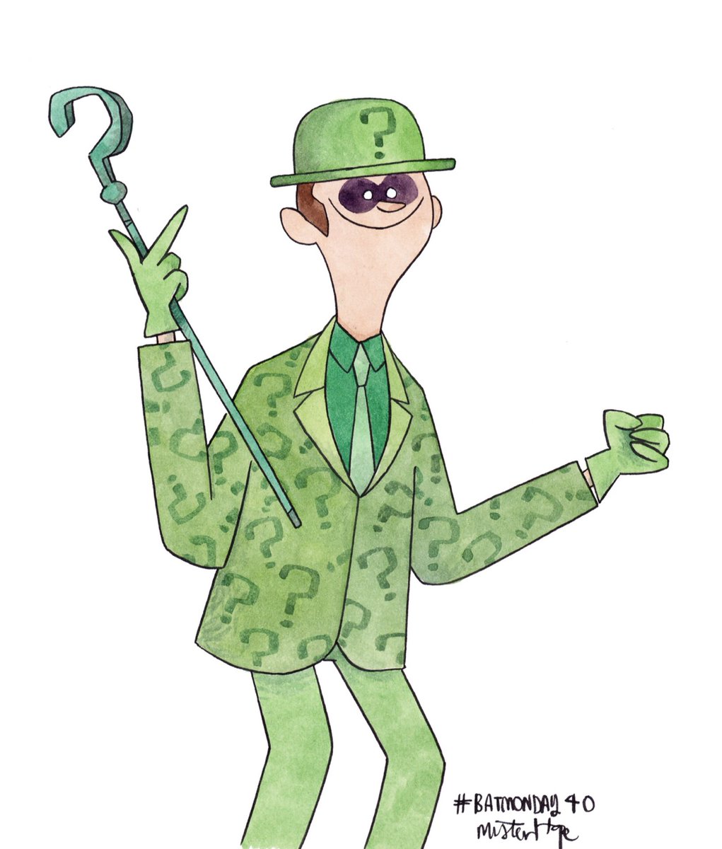 misterhpe's tweet image. #Batmonday week 40! #Riddler #RiddleMeThis #ENygma #EdwardNygma