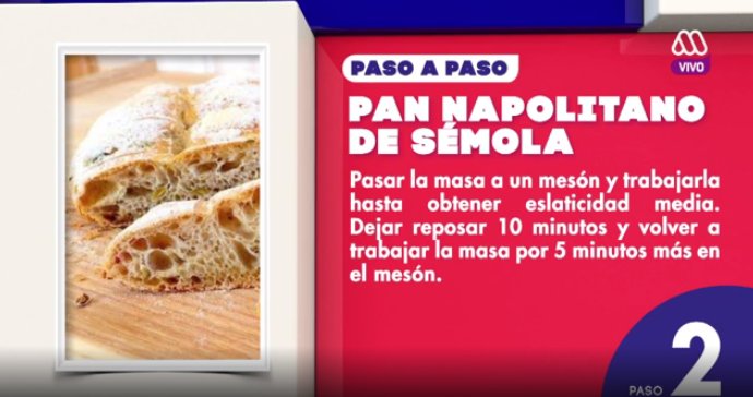 MuchoGustoMEGA's tweet photo. ¡Con estos ingredientes y paso a paso aprende hacer un rico pan napolitano de sémola junto a #PanMostacho! https://t.co/ou3fIAChwI