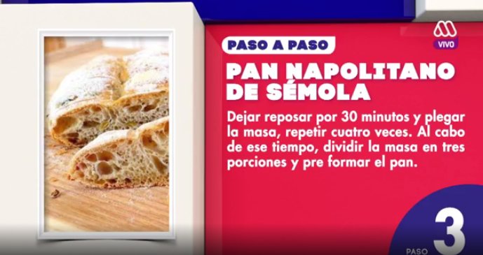 MuchoGustoMEGA's tweet photo. ¡Con estos ingredientes y paso a paso aprende hacer un rico pan napolitano de sémola junto a #PanMostacho! https://t.co/ou3fIAChwI