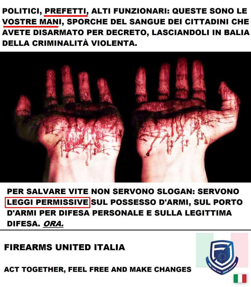 beretta_g's tweet photo. La #ANPAM raduna i principali produttori italiani di #armi. Sostiene il Comitato D-477 che in ITA rappresenta gruppi che diffondono qs foto; https://t.co/iaMqHn9mNC