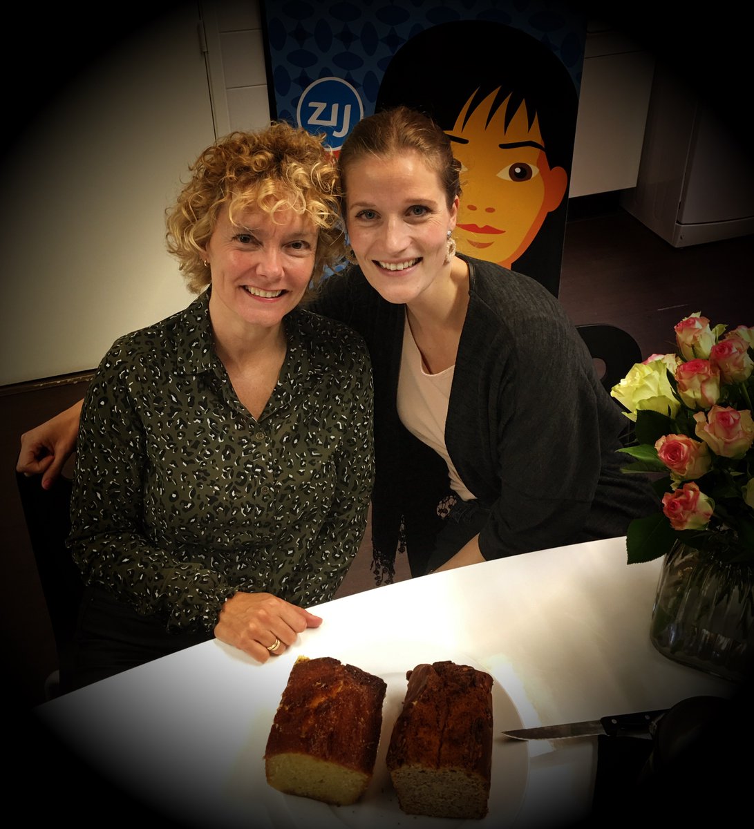 Feest bij @ZIJbv Noortje alweer 2 jaar bij ZIJ en Els haar eerste jaar is voorbij gevlogen! Ik hoop dat we nog heel veel jaren samen vieren
