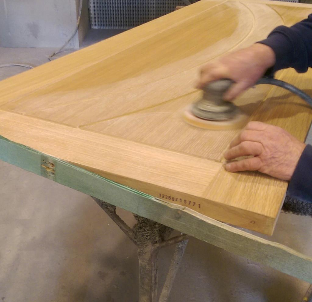 Preperation is key 😉. More oak doors getting the RJB treatment today.