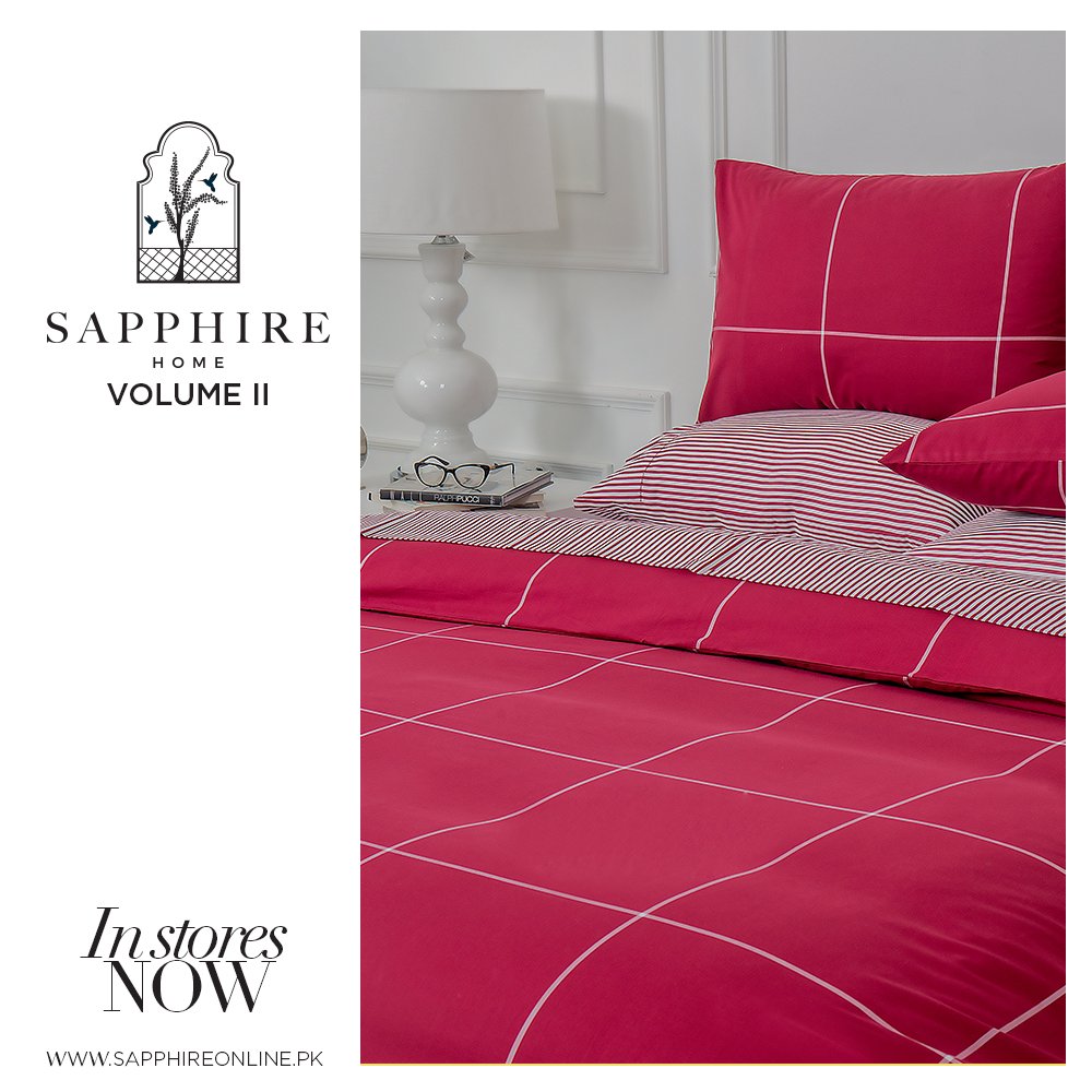 Get a hold of our Home collection from your nearest Sapphire outlet or visit our website. 
To shop online: bit.ly/2xVgbXQ