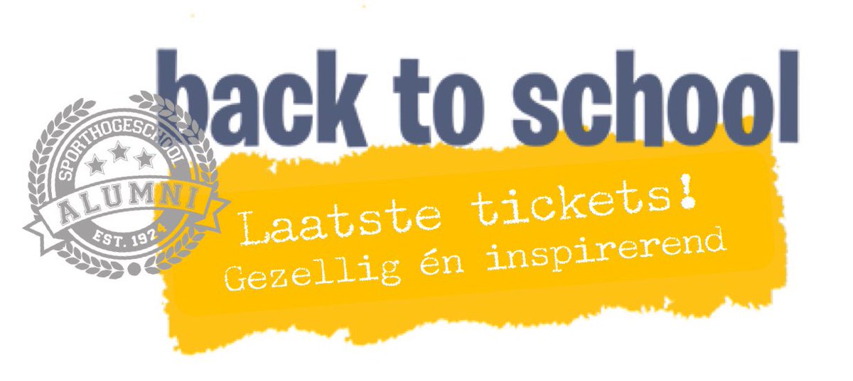 fshalumni's tweet photo. Zoek je voormalige studievrienden op en ga ook Back to school @Fontys @sporthogeschool https://t.co/sWqxPdso3c https://t.co/InIQCHOmIt