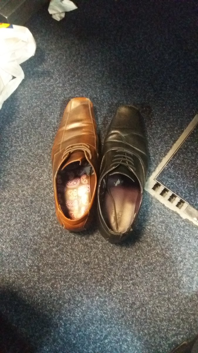 Three years ago today @STVAndyMcLaren came to work wearing these shoes...