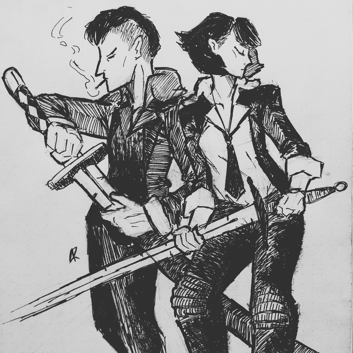 antonromero_'s tweet photo. GraphInktober Day 02: Weapon
slowly trying to get my groove back
#inktober #graphinktober https://t.co/pO5dftBIbU