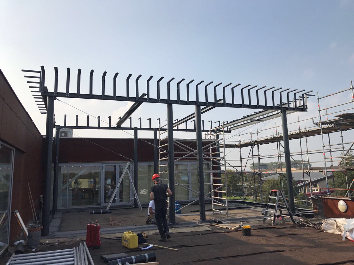 ReijrinkBV's tweet photo. Uitbreiding voor #Nsecure in #Barendrecht
Nu komt er meer ruimte bij de bedrijfskantine/ vergaderruimte. https://t.co/k2UVrpMHlY