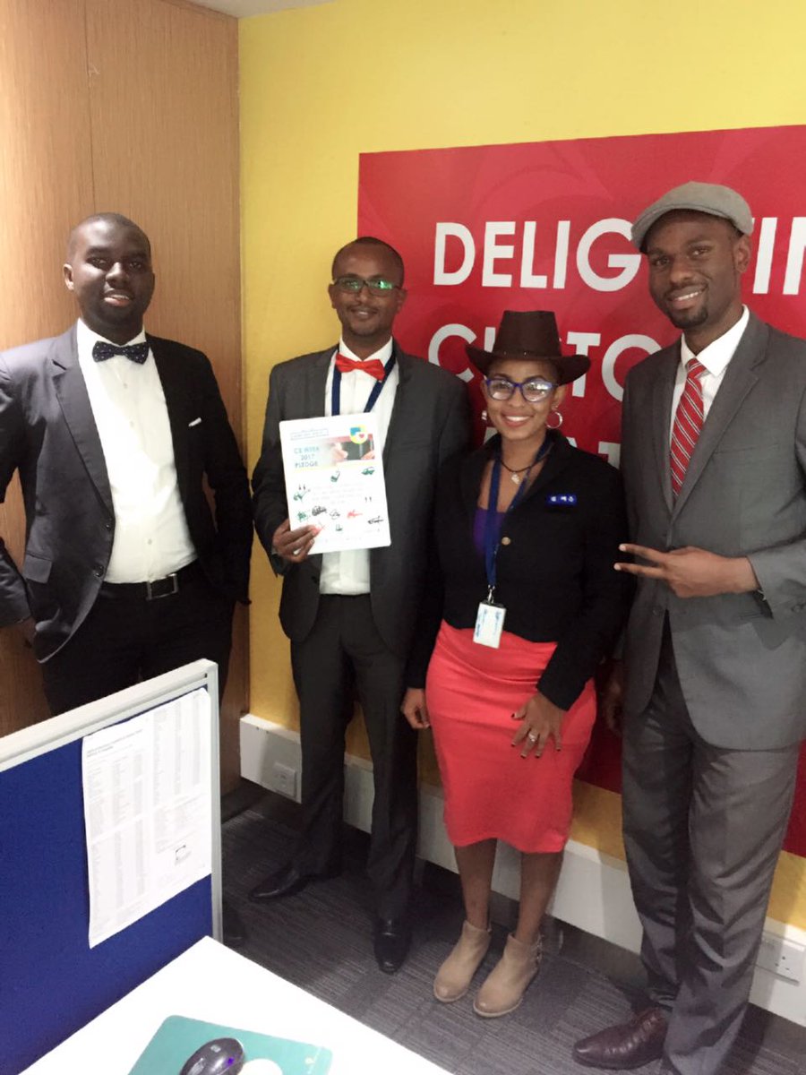 chasebankkenya's tweet photo. We pledge to raise Customer Experience Excellence through our words &amp; deeds during #CSWeek2017 and always. #RaisingCXExcellence @ICXKenya https://t.co/0kHkEmqnth