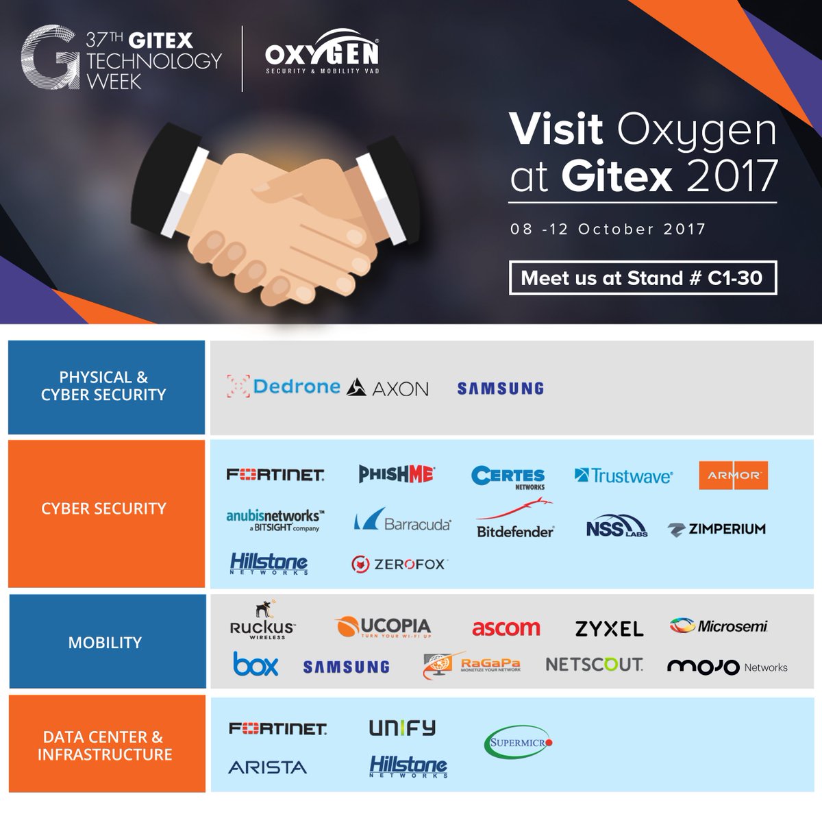 Few more days left before @GITEXTechWeek - Book your appointments now on this link: oxygen-me.com/2017-gitex-app… #GITEX2017  #GITEXTechWeek