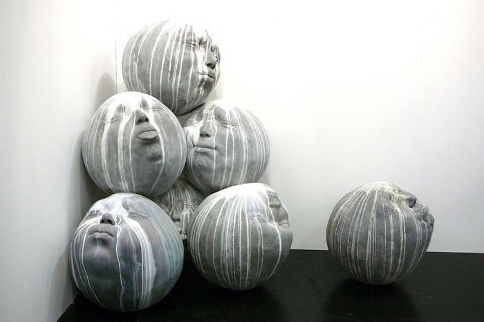 KomeMarge's tweet photo. Samuel Salcedo creepy face sculptures| https://t.co/RTmP0rfdOi | #Samuelsalcedo #art #contemporaryart #emotions https://t.co/KrmxV11qOD