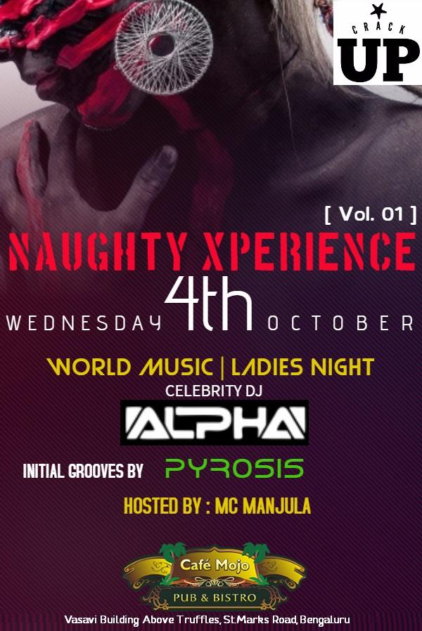 itscareermedia's tweet photo. #Naughtyxperience @cafemojo
Fill the space #betweenstrangers with #celebrity dj.ALPHA #ladiesnight 
RSVP: 9066529378 https://t.co/w5a8mM02LV