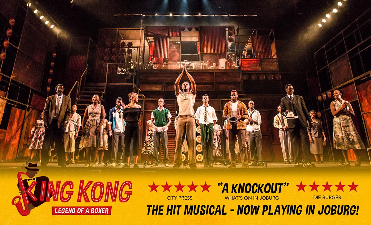 cchjnb's tweet photo. .@TheFugard Theatre's spectacular HIT musical, #KingKongSA, on at @joburgtheatre, ends this Sunday and is NOT to be missed. Book now! https://t.co/anWmP2dLh4