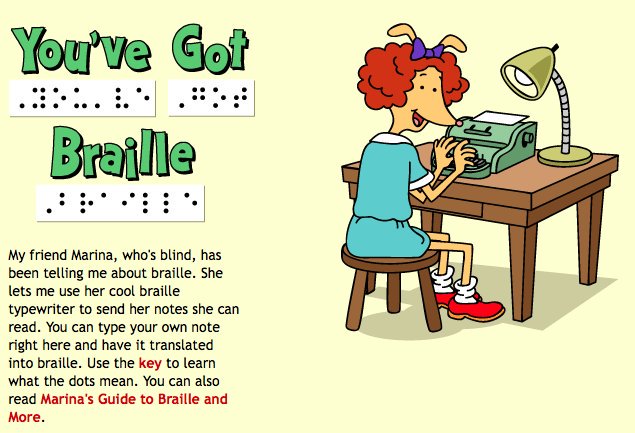 SightCare_Local's tweet photo. A fun kids website https://t.co/lfTlbxcgJu #WorldBrailleWeek https://t.co/jJAWMpf949