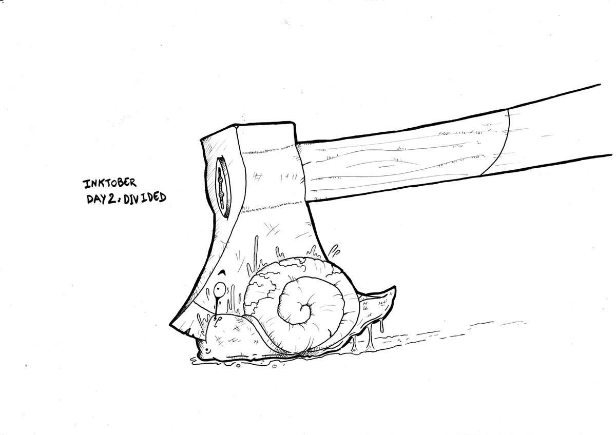 XxDeadPixelxX's tweet photo. Inktober, jour 2... (demain, je change d'animal...)
#Inktober #inktober2017 https://t.co/RYig4yFdNs