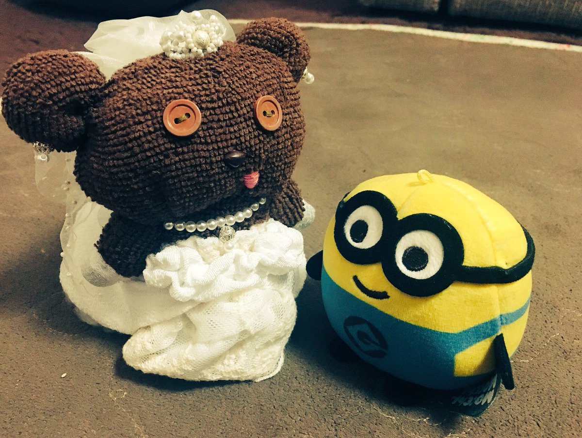 みー ウェディングティムとボブ 今 キングボブ作り中です ボブ ミニオン ウェディング ティム