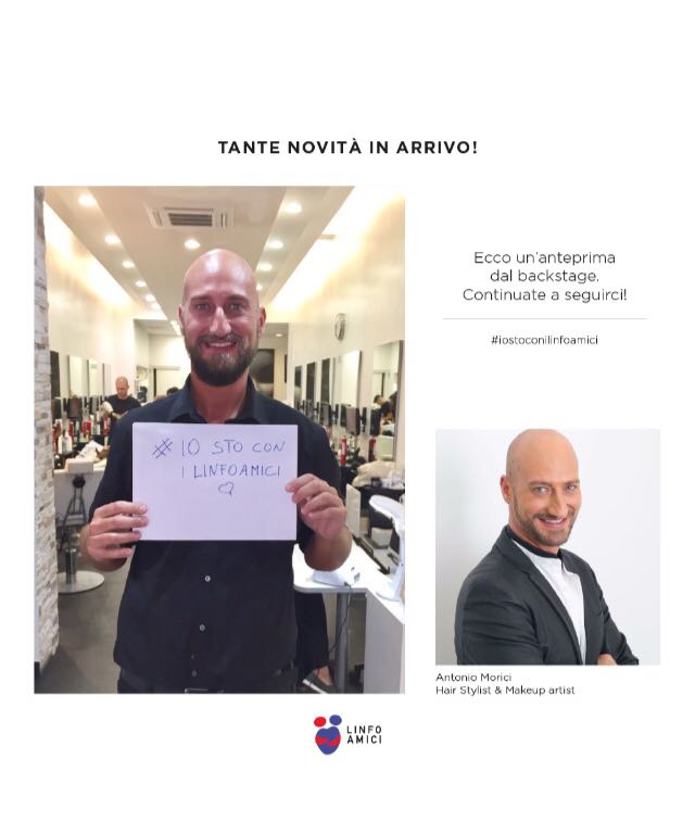 linfoamicionlus's tweet photo. @AntonioMorici 
#linfoamici #freehugs #iostoconilinfoamici https://t.co/59q7PY5XMy
