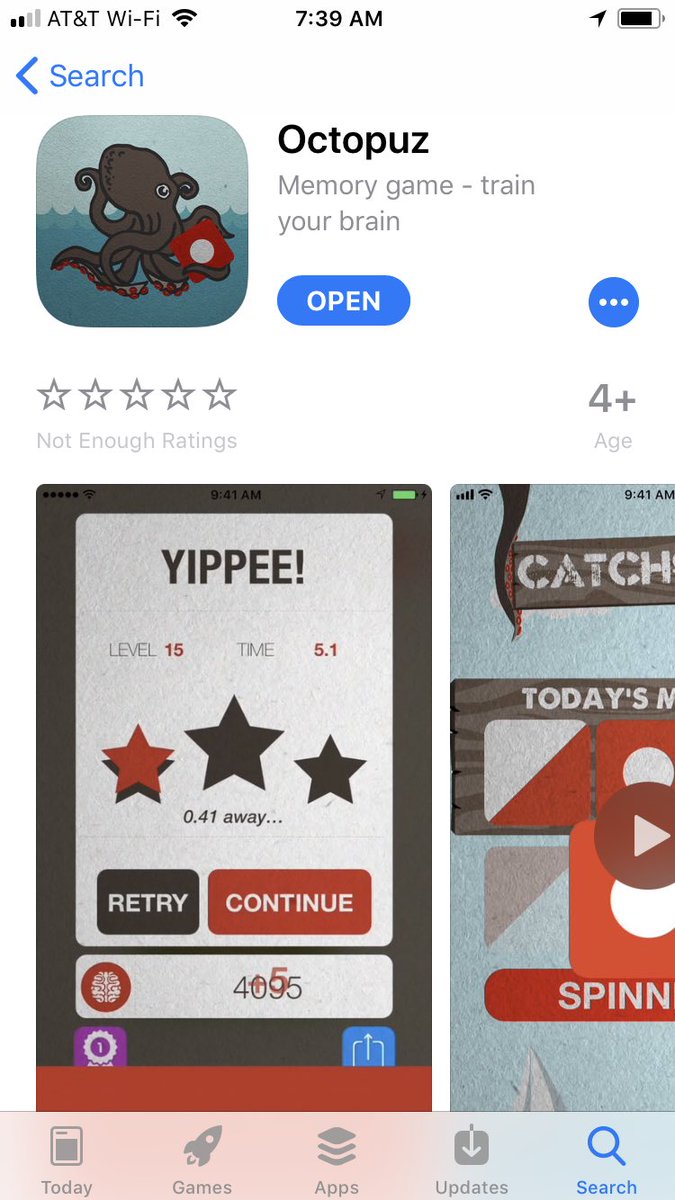 ChainReactGames's tweet photo. Octopuz is available Free in @AppStore Support this #indiedev and go get it! Thanks to @devslope for making this possible #IndieGameDev https://t.co/OGZFq9GcU1