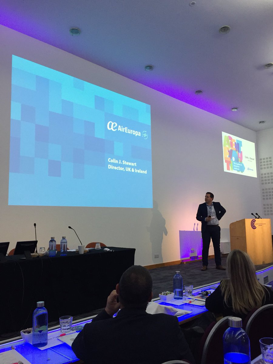 aidenwalshuk's tweet image. ‘The challenges that face the airline industry’  @colin__stewart @AirEuropa  #AgentEvolution