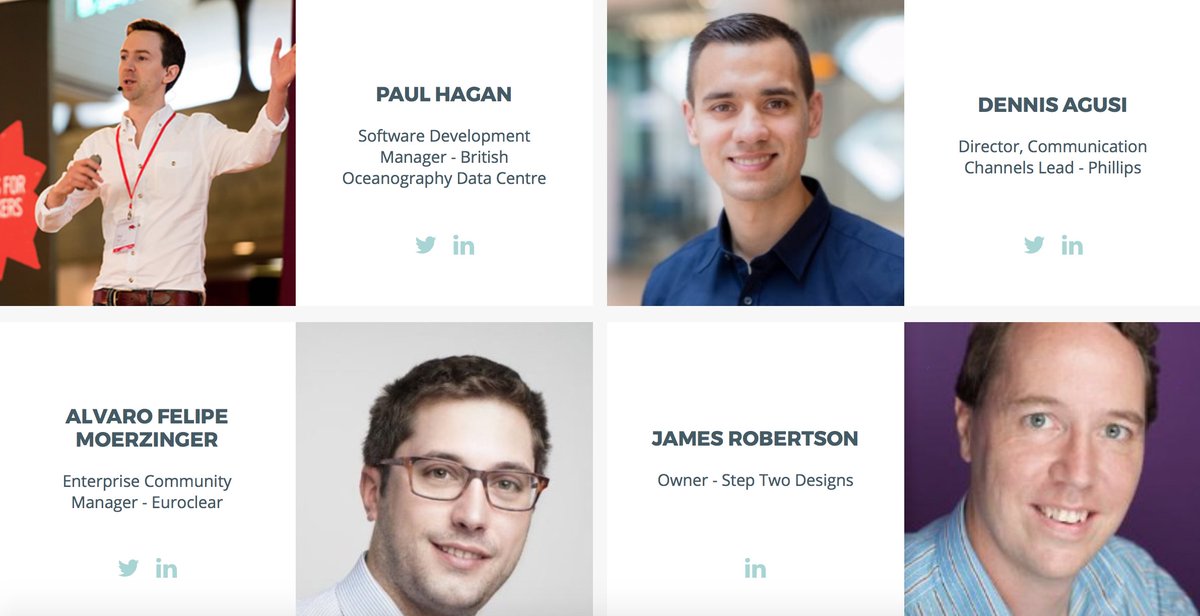 IntraTeam's tweet photo. First 4 #IntraTeam18 speakers announced! Can you guess who else will be speaking? Get ready for more info soon: https://t.co/FUC8EnELg3 https://t.co/j41IFNBRB5