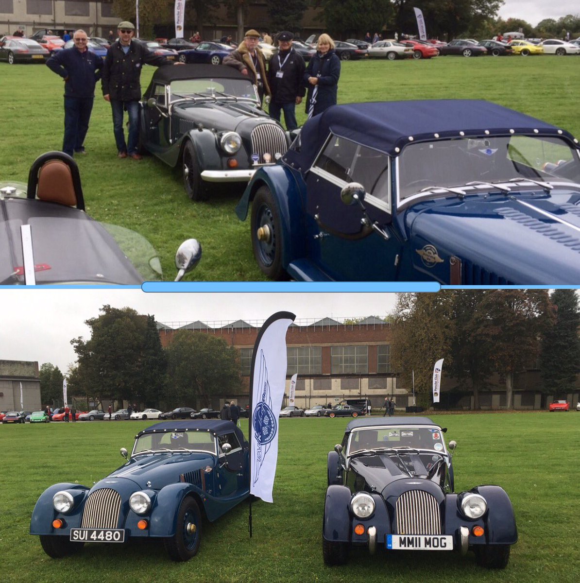Morgan get together at Bicester Sunday Scramble it's always fun on a #Morganadventure