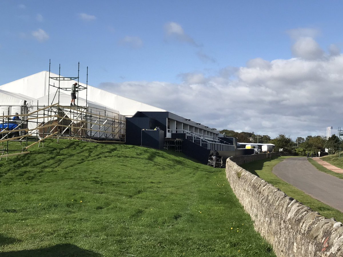 Just dropped off some local beers for the lovely folks who will enjoy the delights of the <a href="/dunhilllinks/">Alfred Dunhill Links Championship</a> pavilion #scotsbeer