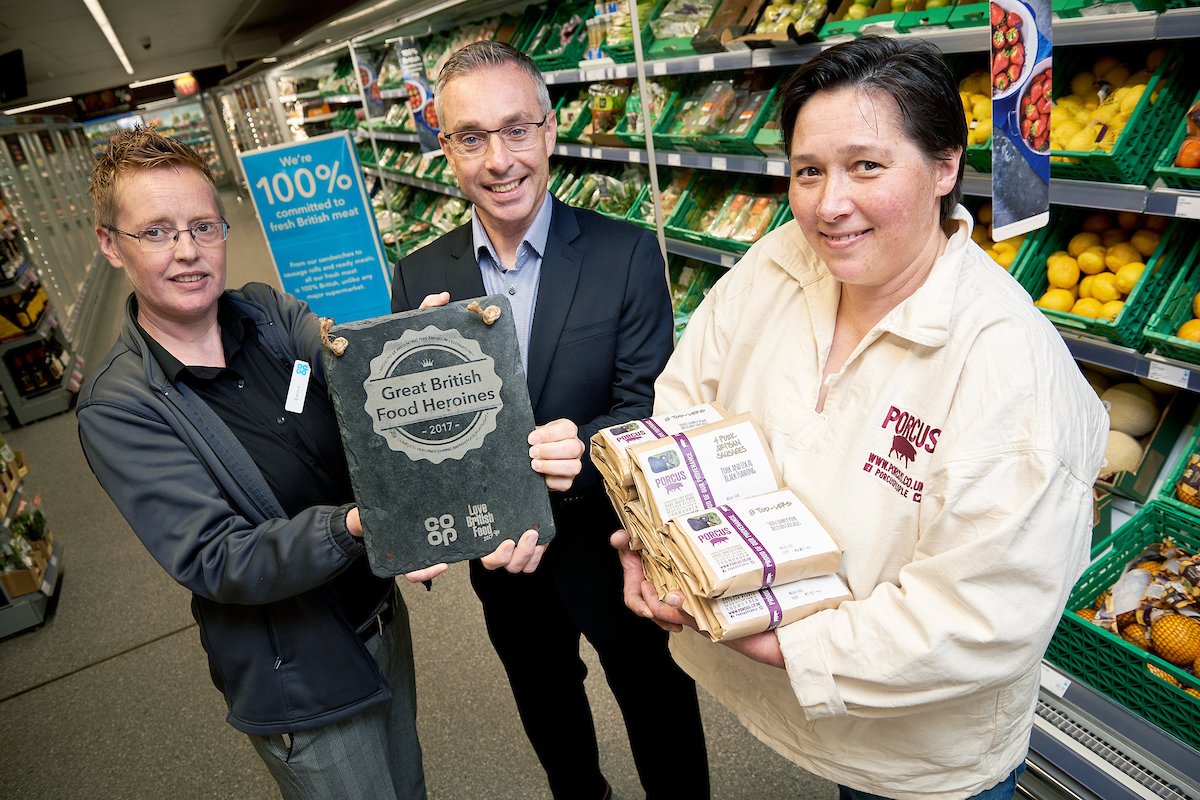 coopukpress's tweet image. Celebrating amazing ambassadors for British food and drink during #BritishFoodFortnight with @porcuspeople 
@LoveBritishFood @coopuk