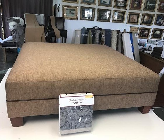 charfabrics's tweet photo. Yellow Rose Upholstery in Mecosta, MI did a great job reupholstering this HUGE ottoman
#moderntapestry #charlotteshoutout #upholstery https://t.co/M8ih0TQRCl