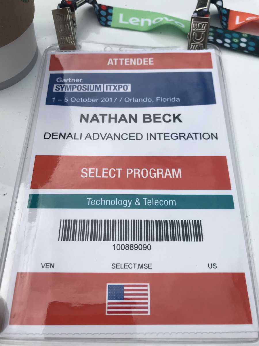 nateb72's tweet photo. Great keynote today. Glad to be here to learn more, and then carry it back to our customers. #GartnerSYM #Denaliai https://t.co/YuH4GquYeC