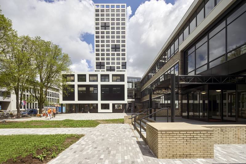 Oud Deltares-kantoor omgebouwd tot studentencampus TU Delft happybuildingindex.nl/nieuws/2017100…